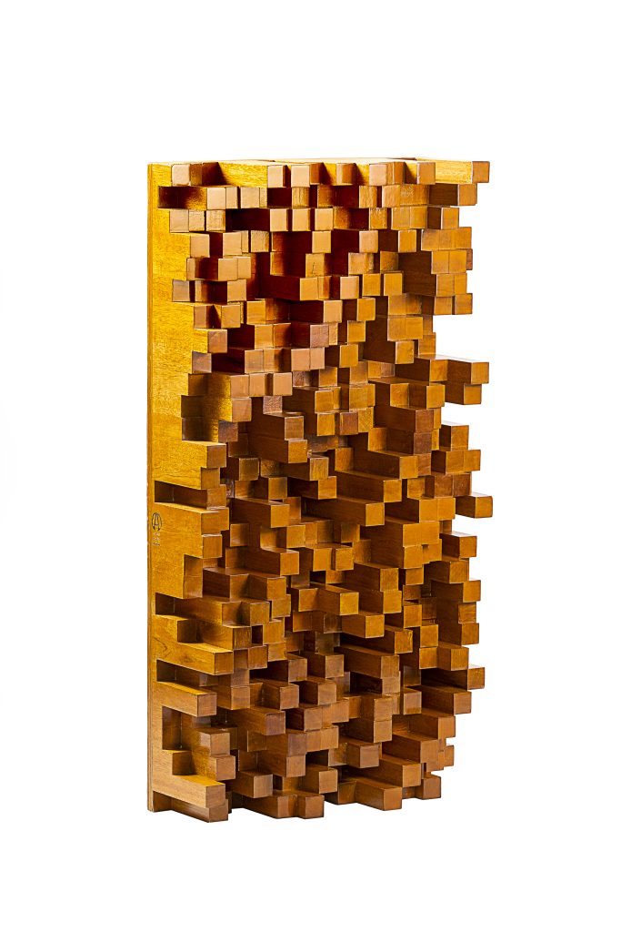 Quadratic Residue Diffuser - These are used in recording studios, home theaters, and auditoriums to improve room acoustics by diffusing sound reflections rather than absorbing them, which helps create a more natural and balanced sound environment | Premium acoustic product by Brandt Audio