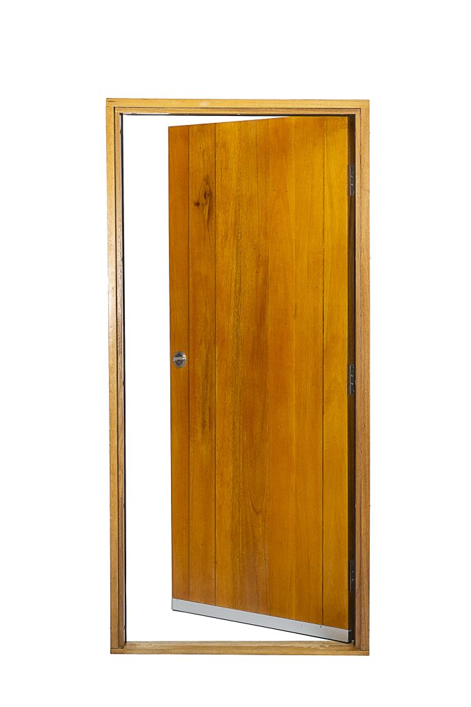 Wooden Flush Door with Frame - Acoustic Wooden Flush Door with Frame for professional sound isolation in studios and home theaters by Brandt Audio Devices. | Premium acoustic product by Brandt Audio Devices